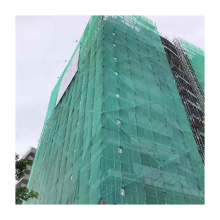High Rise Construction site scaffolding Mesh Braided Debris Green Safety Net for Buildings